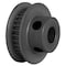 B&B Manufacturing 30-2P03-6FA3, Timing Pulley, Aluminum, Clear Anodized,  30-2P03-6FA3 - alternate 1